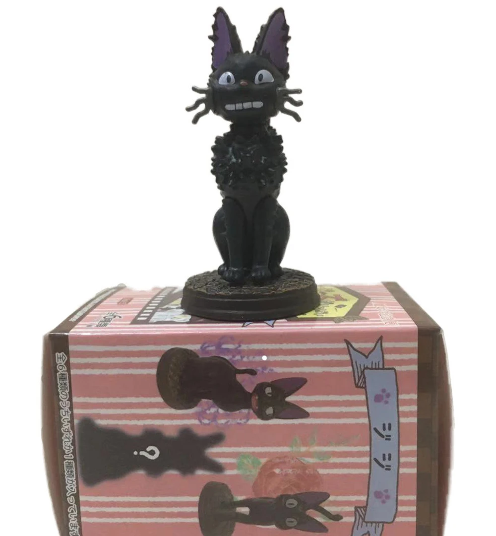 Kawaii Figúrky Slepé Okno Kiki je dodacej Služby, Myslím Taška Akcie Obrázok Black Cat Anime Mystery Box Prekvapenie Hračka 3