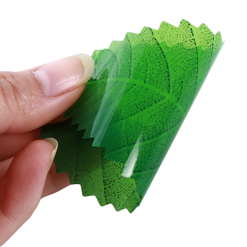 200Pcs/pack Zelenej Listovej Japonského Jedla Sushi Dekorácie Listy Sushi Trávy Tvorivé Plastové Leaf Sashimi Dekor Nástroje 1