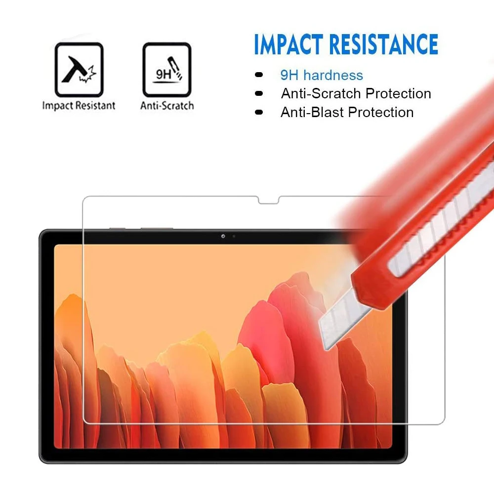 9H Tvrdeného Skla Pre Samsung Galaxy Tab A7 10.4 Palce 2020 Tablet Screen Protector SM-T500 T505 T507 Bublina Zadarmo Ochranný Film 3
