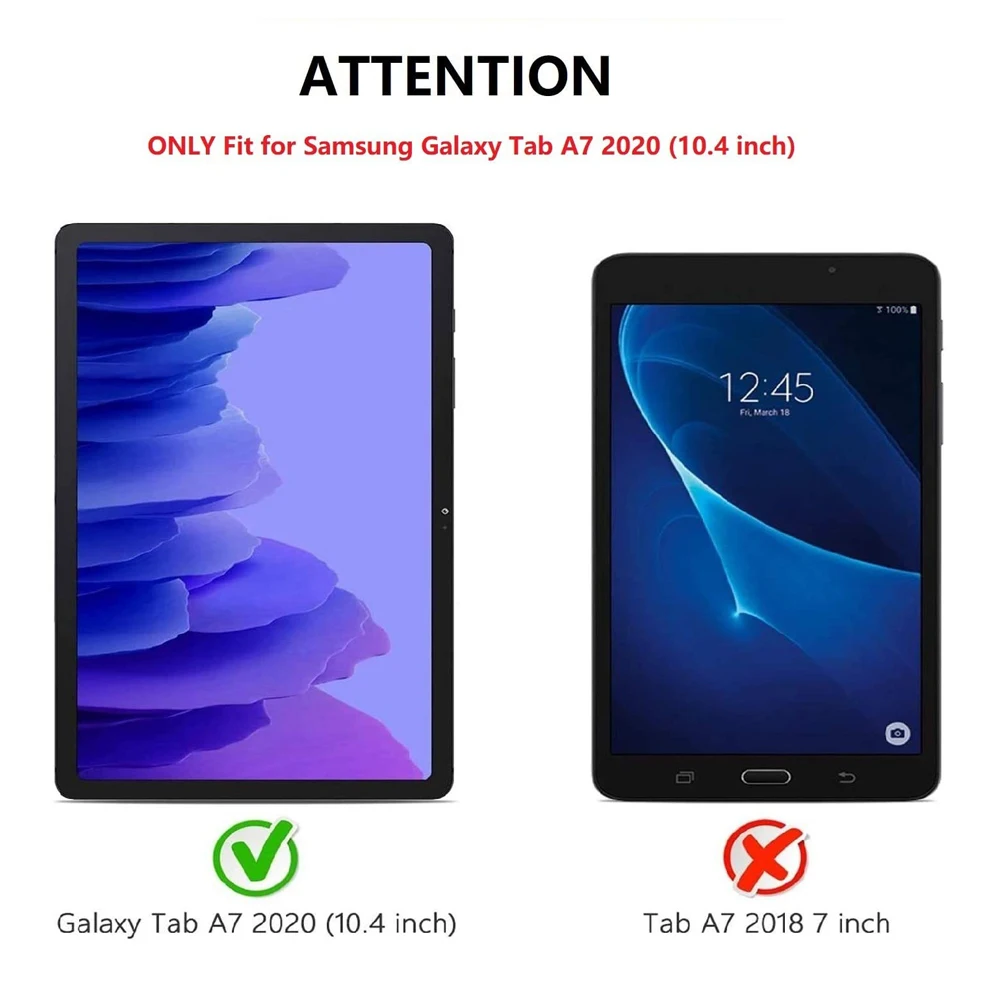 9H Tvrdeného Skla Pre Samsung Galaxy Tab A7 10.4 Palce 2020 Tablet Screen Protector SM-T500 T505 T507 Bublina Zadarmo Ochranný Film 5