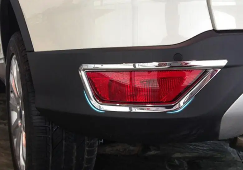 2 Ks ABS Chrome Auto Zadné Hmlové Svetlo Lampy Kryt Trim Pre Ford Kuga 2017 Auto Styling Auto Príslušenstvo 5