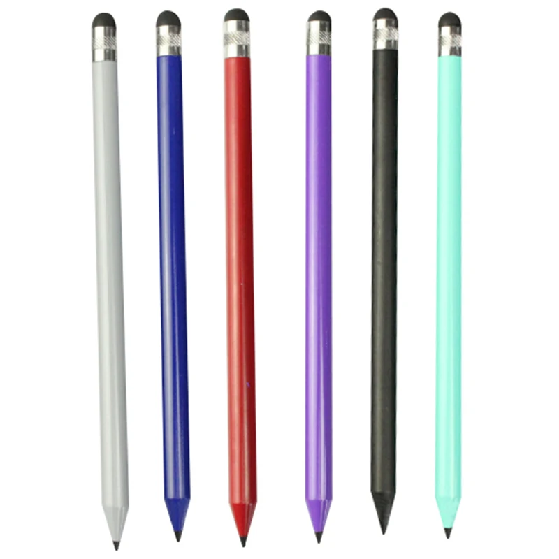2 V 1 Multifunkčné Jemné Bod Kolo Tenké Tip Dotykový Displej Kapacitné Pero Stylus Pen Pre Chytré Telefóny, Tablet Pre IPad 5