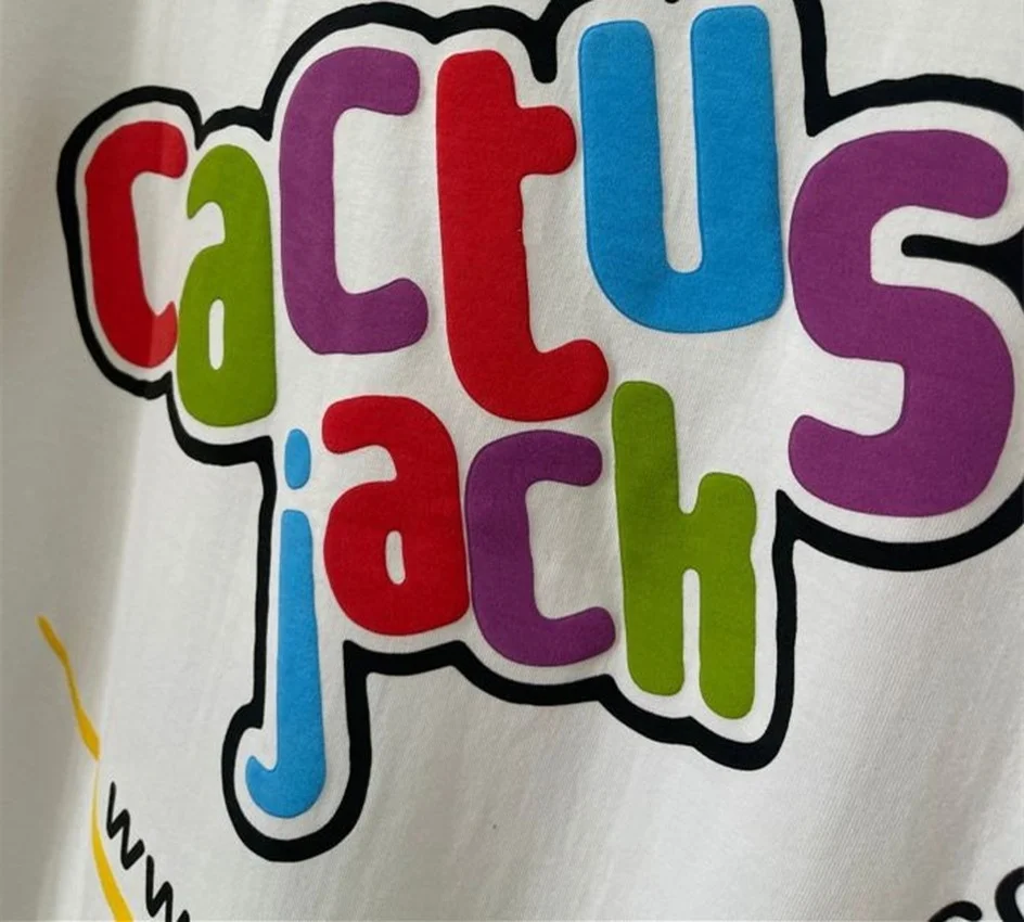 Farba Peny Tlač Listov Jack Kaktus Scott Travis T shirt Muži Ženy Tee Voľné Topy Krátky Rukáv 2