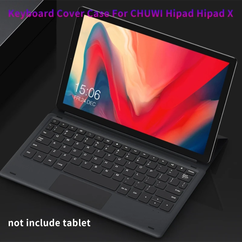 Kryt klávesnice Prípade CHUWI Hipad Hipad X 10.1 palcový Tablet Prípade Stojan Tabletu s Keybaord pre Office 3