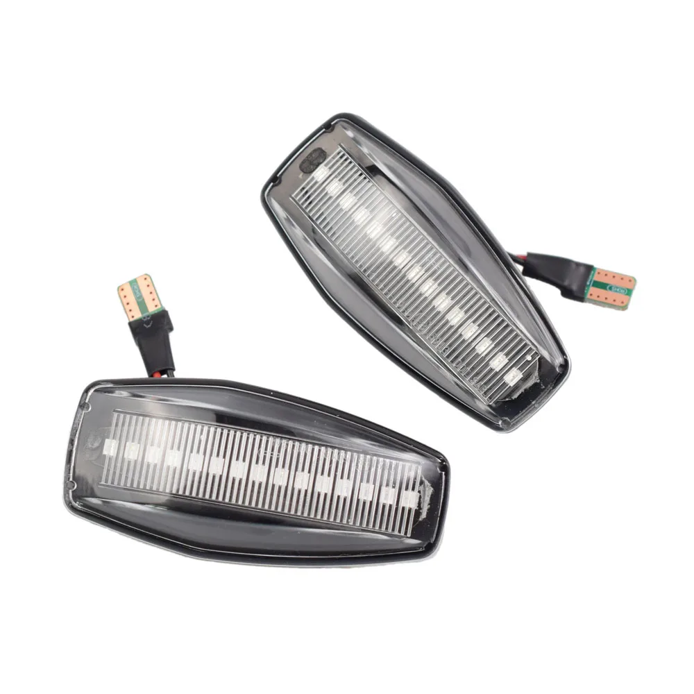 2ks LED, Bočné Obrysové Svetlá Otočte Signálneho Svetla Strane Repeater Žiarovka 12V Panel na Čítanie Blinker Pre Hyundai Sonata (EF-B) 2002-2005 4
