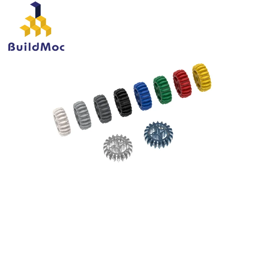 BuildMOC 32269 20-zub obojstranné uhlový prevod High-tech Eura Úlovok Pre Stavebné Bloky Súčastí DIY Vzdelávacie Hračky 0
