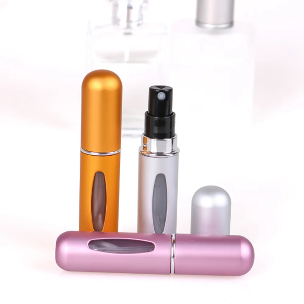 5ml Prenosné Spreji Mini Prázdne Parfum Rozprašovač Naplniteľné Fľaša Sklo Úložný Kontajner make-up Kozmetika Cestovné Nástroje 5