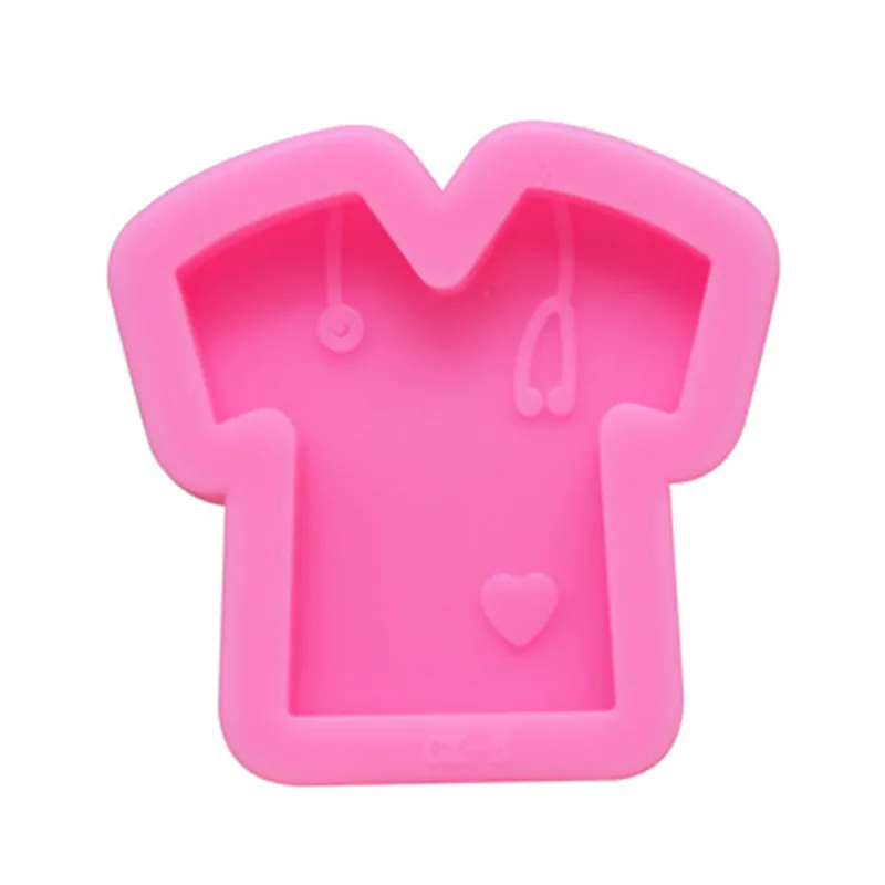 Mini Lesk Vnútri Grippie Sestra Peeling, Silikónové Formy T-shirt Epoxidové Plavidlá Formy Hliny Živice DIY Odznak Cievky 1