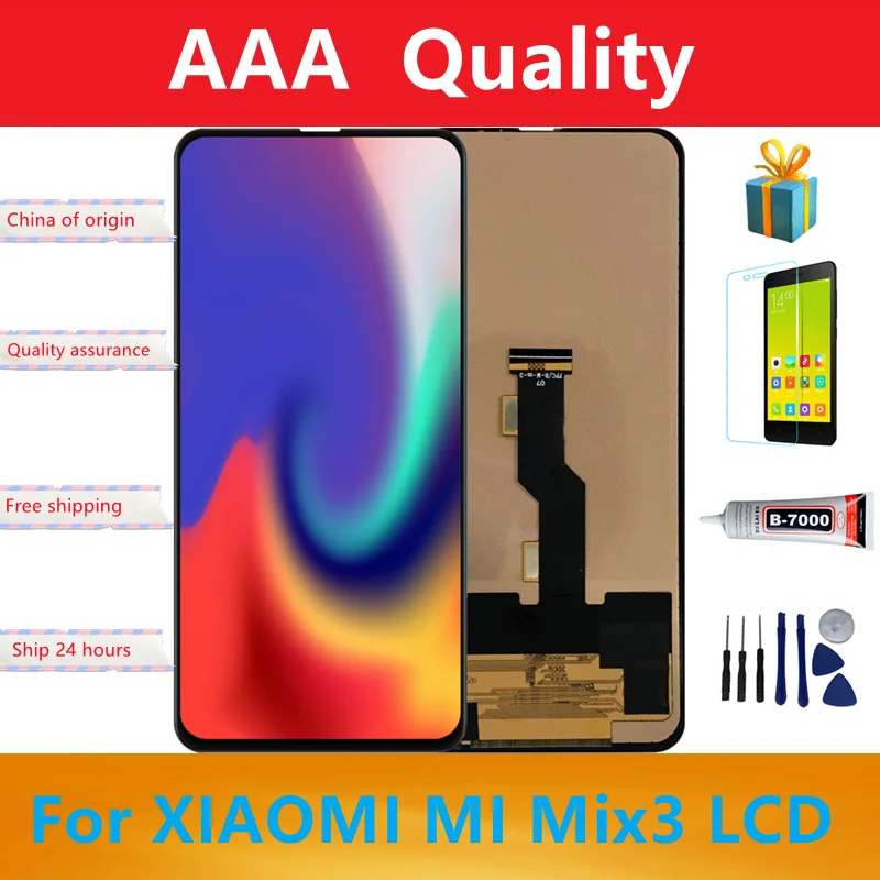 Mix3 Lcd Pre Xiao Mi Mix3 LCD Displej Dotykový Displej Digitalizátorom. Montáž Pre Xiao Mi Mix 3 MiMix3 Lcd 2