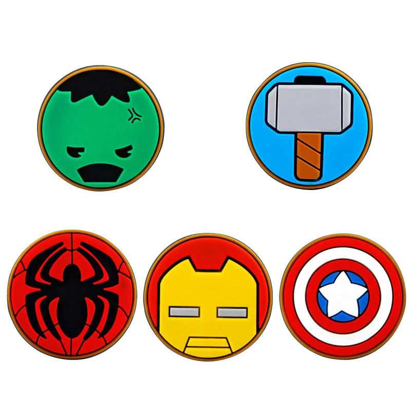 Marvel superhrdinovia spiderman iron man Kapitán Amerika, Hulk Odznak Módne Nový kód pin anime kreslený Film deti narodeniny hračka gif 2