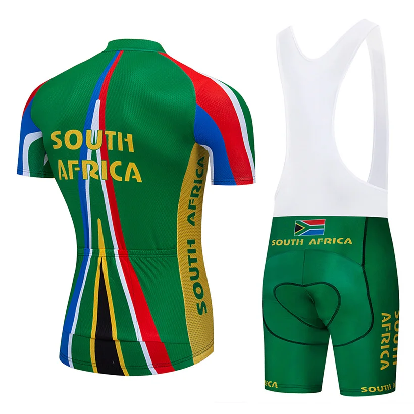 2021 Tím JUŽNEJ AFRIKE Cyklistické Oblečenie 9D Nastaviť MTB Jednotné Cyklistické Oblečenie Rýchle Suché Bicykli Jersey pánske Krátke Maillot Culotte 3