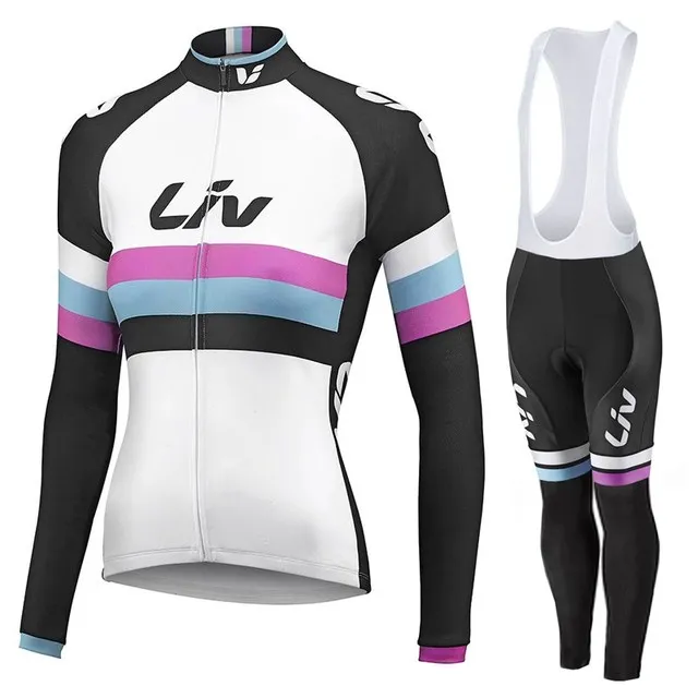 STRAVA Žena Jar Plnej Dĺžke Cyklistika Dres Vyhovovali Anti-UV MTB Downhill Bicykle Nastaviť 2021 Pro Jeseň Quick-Dry Team Racing Nosenie 1