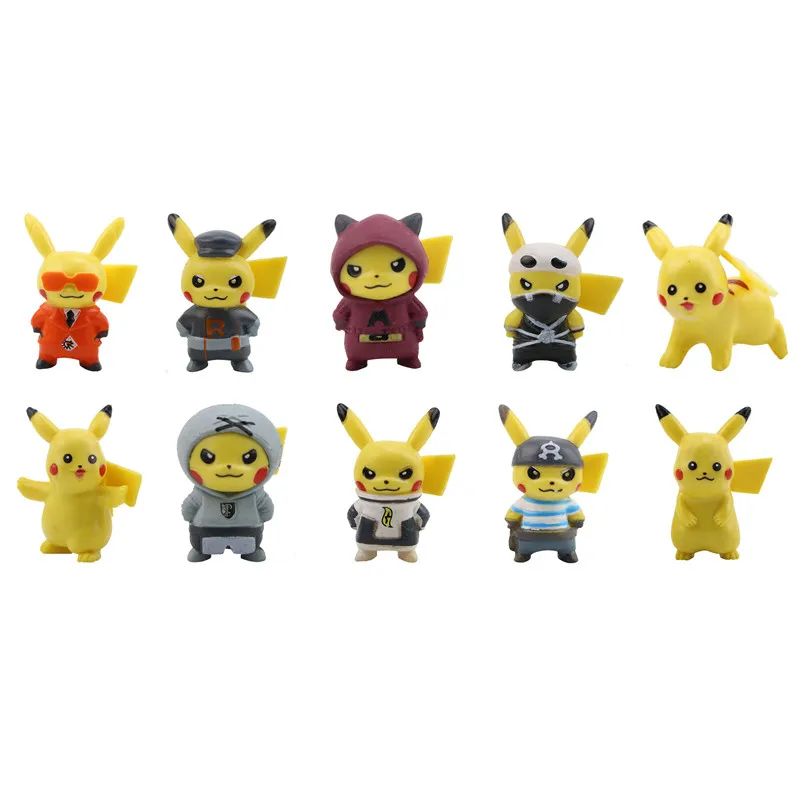 4CM Takara Tomy Pokemon Akcie Obrázok Hračky Mini Údaje Model Pikachu Hračku Anime Deti Tortu Dekorácie Doll Narodeniny, Darčeky, Hračky 1