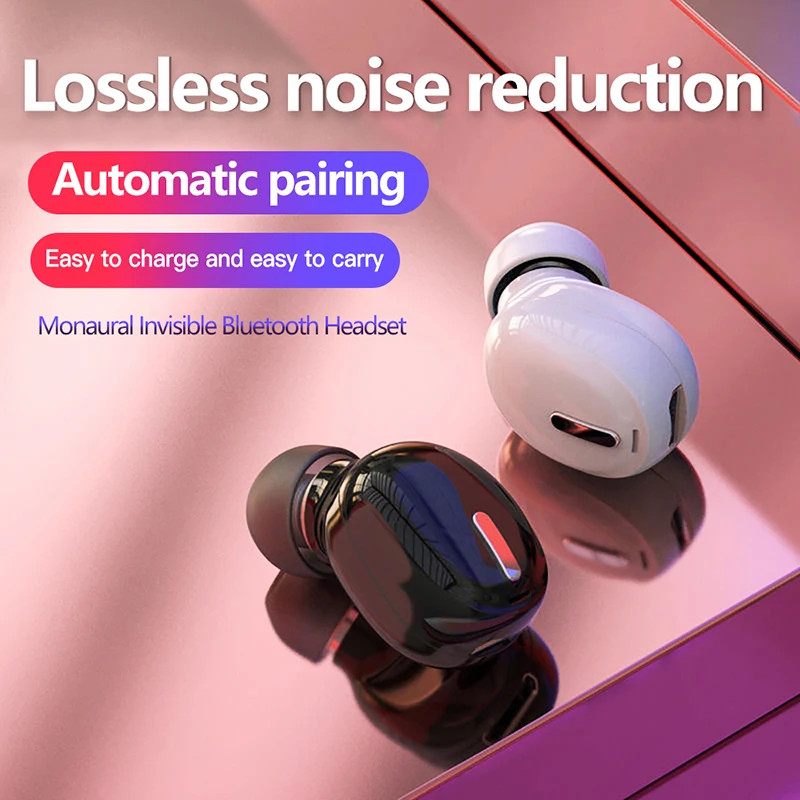 Mini X9 Bezdrôtové Slúchadlá Bluetooth Slúchadlá 5.0 TWS Pohodlné na Nosenie na Zníženie Hluku In-ear 3D Zvuk Pre Šport, Hudba 2