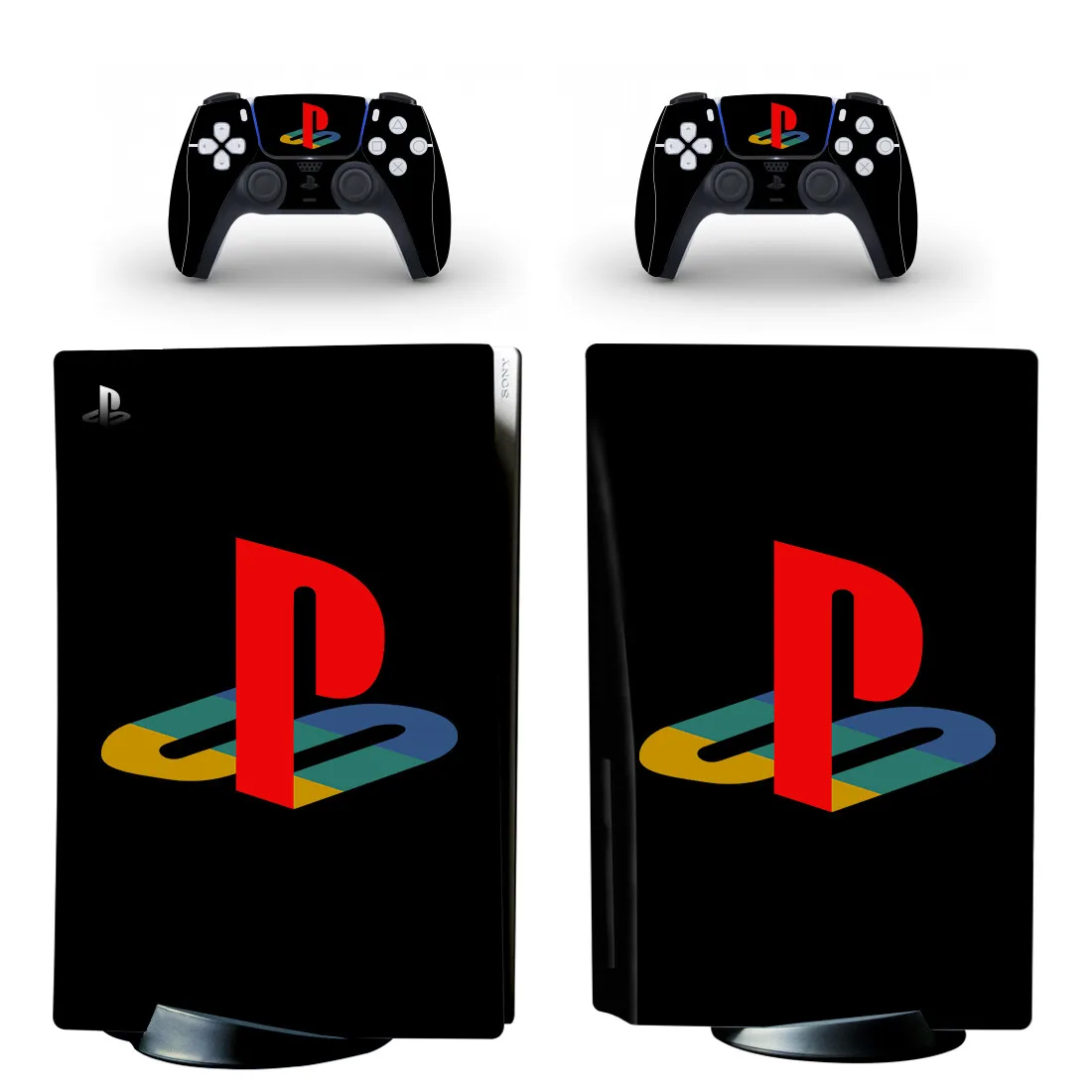 Vlastný Dizajn PS5 Štandardný Disk Edition Pokožky Nálepky Kotúča, pre PlayStation 5 Konzoly & Controller PS5 Disku Pokožky Nálepky Vinyl 5
