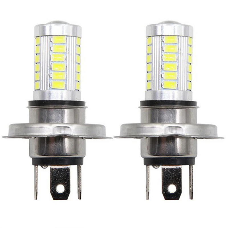 1Pc H4 LED Lampa Auto Svetlometu 33 SMD 5630 5730 Žiarovky Auto Automobilový Hmlové Svetlo 2
