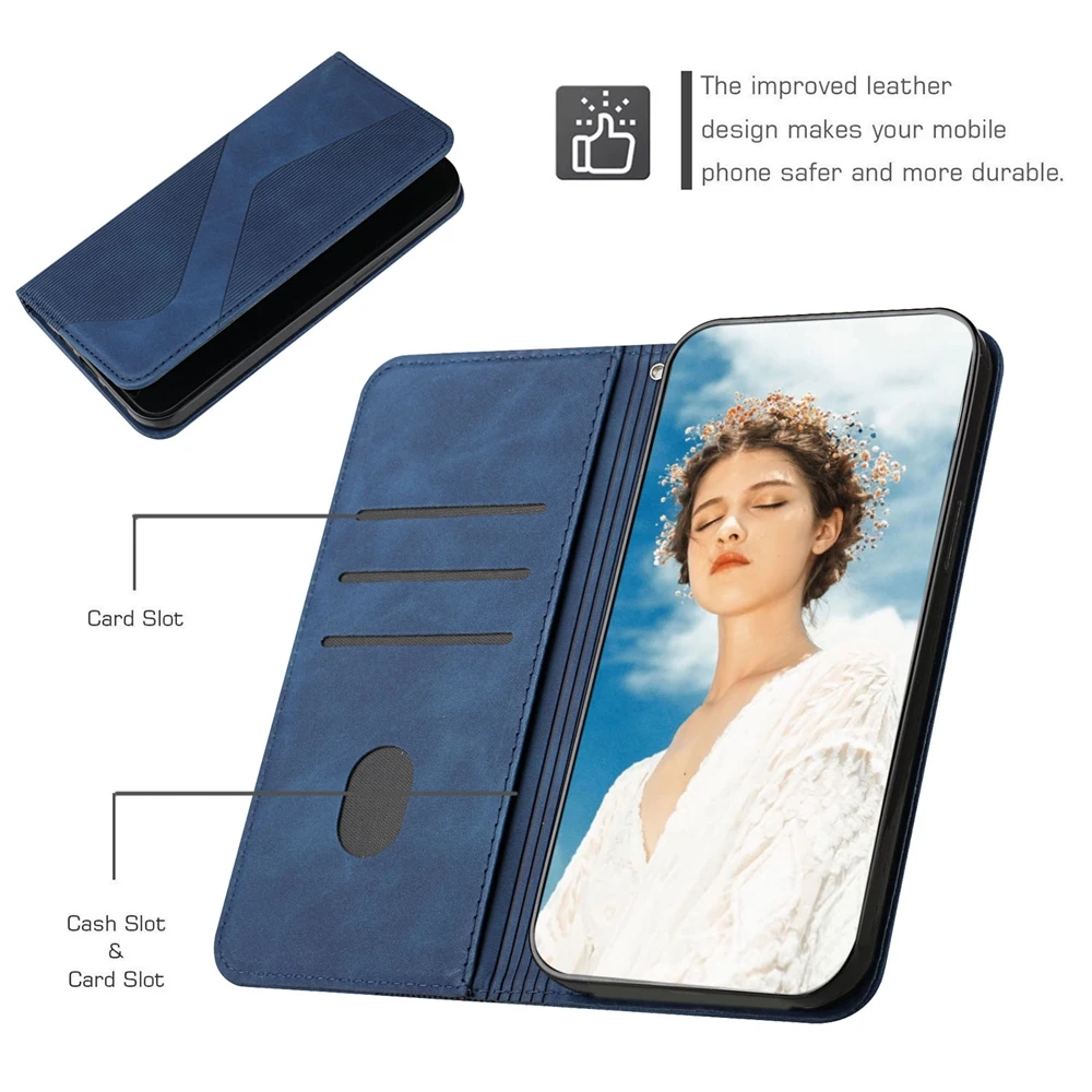 Funda POCO X3 NFC Prípade, Magnetický Kryt Telefónu pre Etui Xiao POCO X3 M3 Prípade Luxusné Flip Peňaženky, Kožené Shell Capa Muži Ženy 5