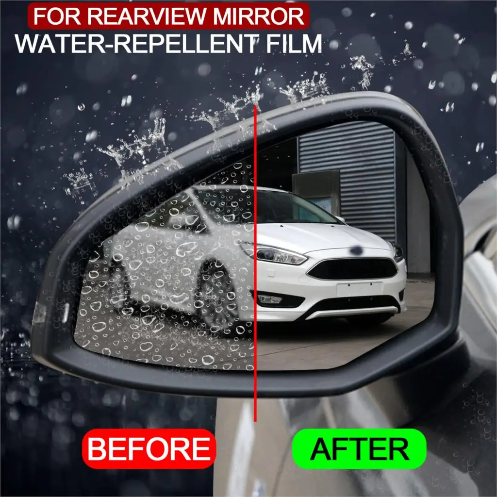 Anti Fog Rainproof Filmy Spätné Zrkadlo Pokrytie Pre Ford Focus 3 Mk3 2018 Daždi Kryt Spätného Zrkadla Proti Oslneniu Nálepky Štít 2