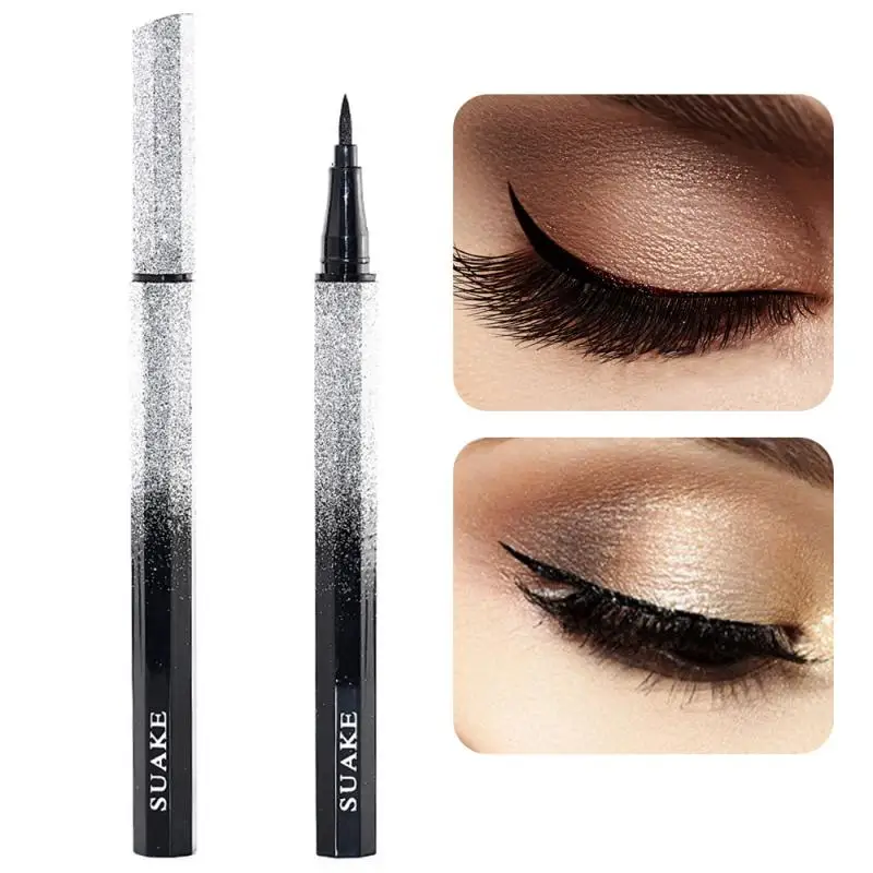 Black Kontúrovacia Ceruzka Nepremokavé Non-kvitne Prírodné Quick Dry Eye Liner Pen Krásy Dlhotrvajúci make-up Hot Predaj TSLM1 5