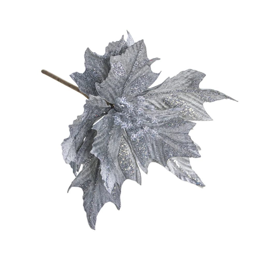 1pc Umelé Leaf Umelý Kvet DIY Usporiadanie Pre Vianočný Strom Ornament Ratan 1