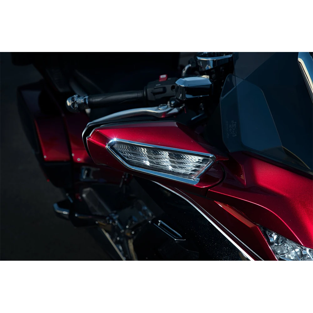 Dekorácie, doplnky Pre Honda Gold Wing 1800 GL1800 GL 1800 2018-2020 Twinart Zrkadlo Surround Chrome 5