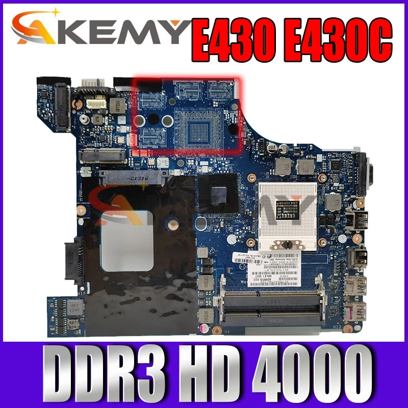 Akemy 04Y1167 04Y1168 04W4018 QILE1 LA-8131P Pre Lenovo Edge E430 E430C Notebook Doske HM76 DDR3 HD Graphics 4000 2