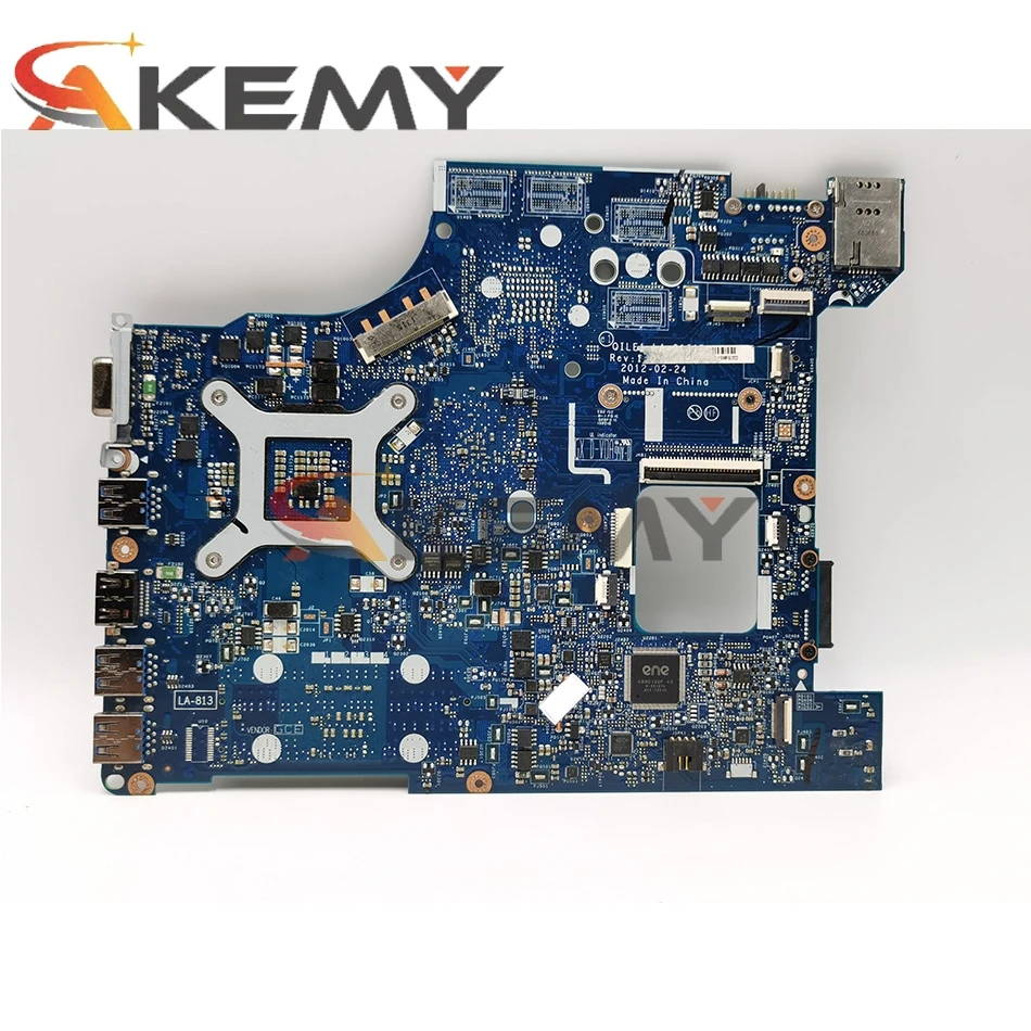 Akemy 04Y1167 04Y1168 04W4018 QILE1 LA-8131P Pre Lenovo Edge E430 E430C Notebook Doske HM76 DDR3 HD Graphics 4000 3