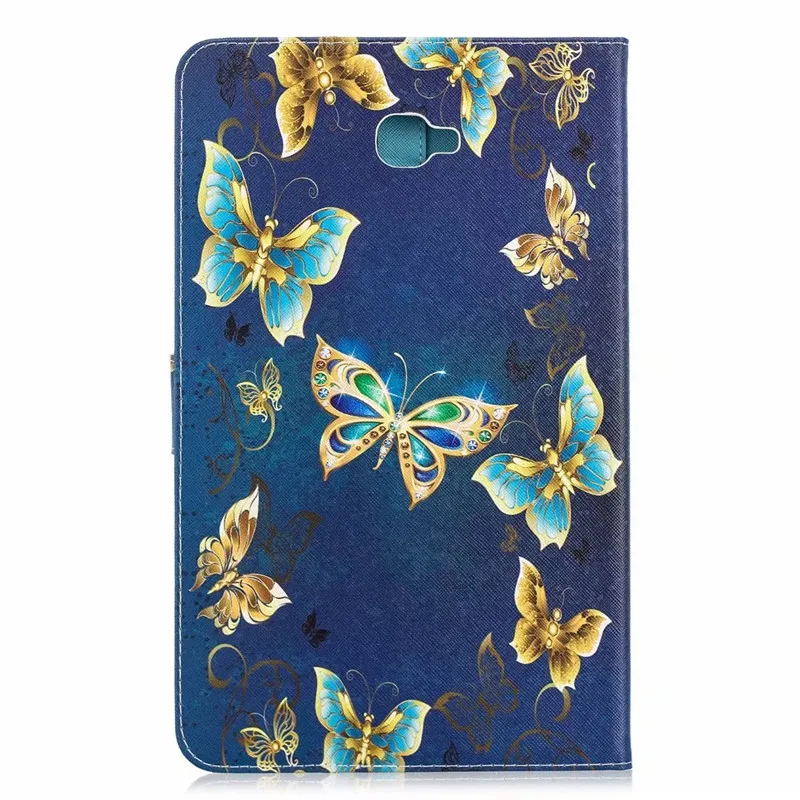 Flip Roztomilý Jednorožec Slon Motýľ obal pre Samsung Galaxy Tab A A6 10.1