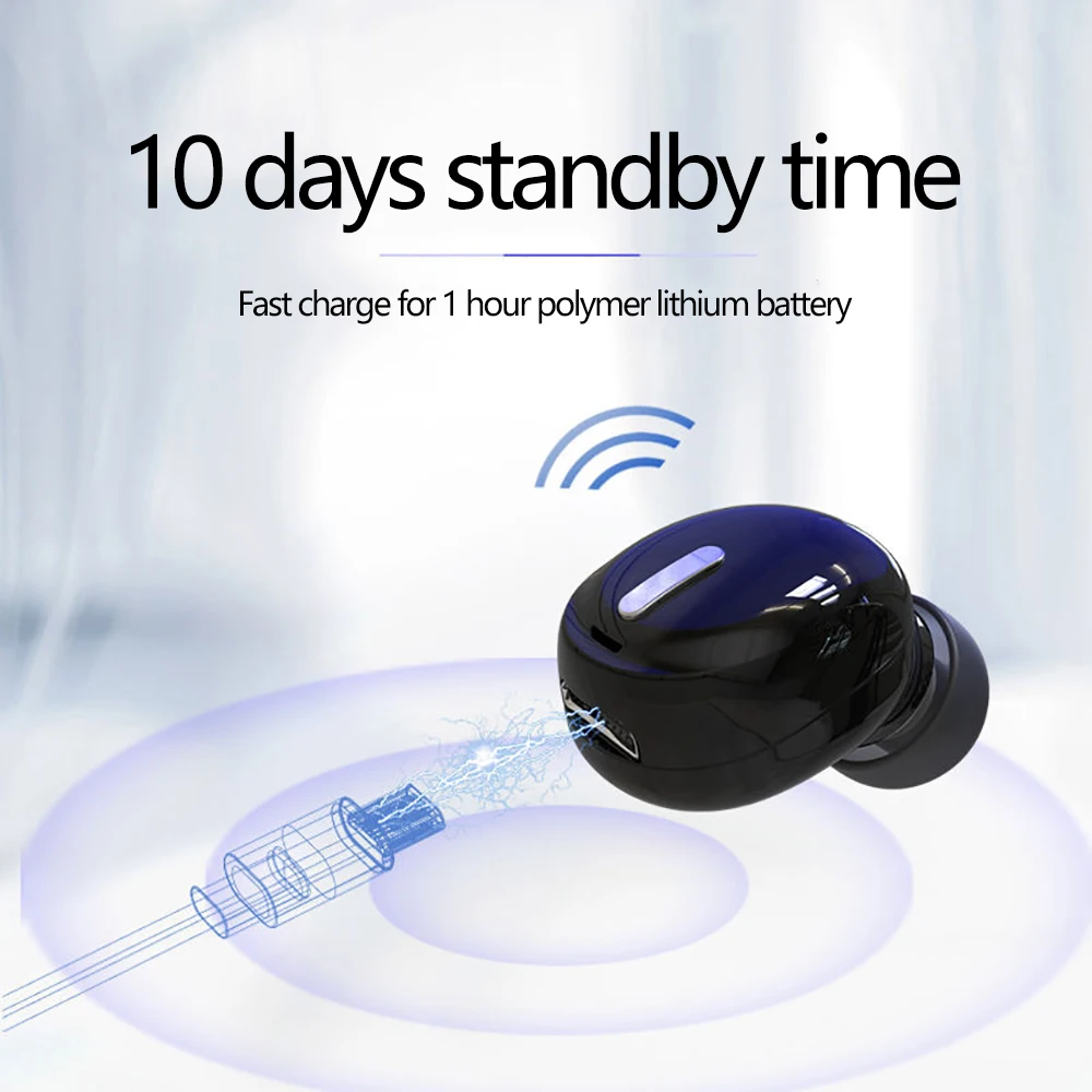 5.0 Mini Bezdrôtové Bluetooth Slúchadlá Šport Herné Headset s Mikrofónom Handsfree Slúchadlá Stereo Slúchadlá Samsung Xiao Iphone 2