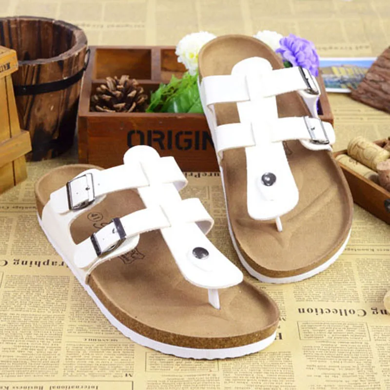 Snímky pre dospelých plážové sandále unisex pohode flip flops nastaviteľné Y popruh letné sandále, papuče 2