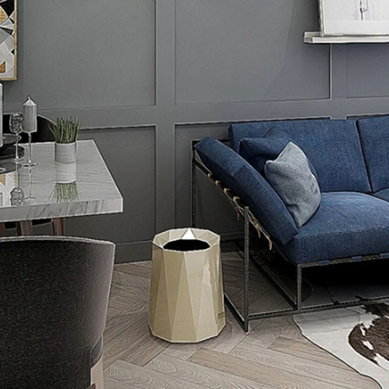 Domov Tvorivé Nordic Štýl Domácnosti Odpadovej Nádoby Jednoduché Koša Bez Krytu Multi-Účel, Na Home Office Obývacia Izba 0