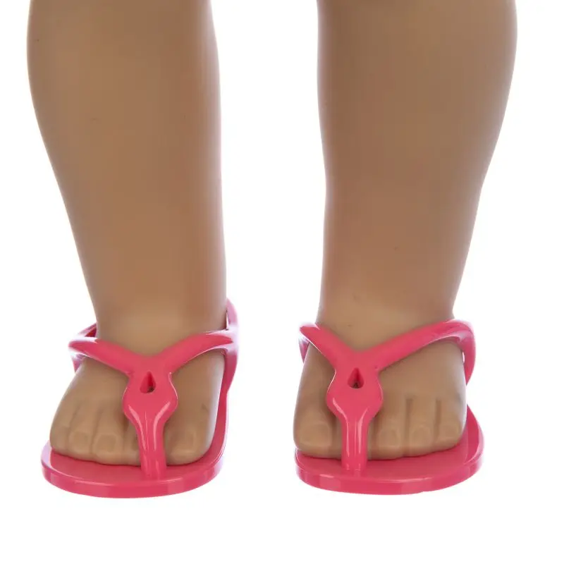 2021 Nové sandále vhodné pre Americké Dievča Bábiku Šaty, 18-palcové Bábiku , Vianočné Dievča, Darček(iba predávať oblečenie) 3