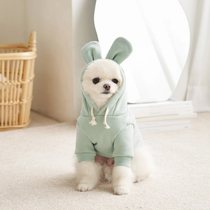 Pes Mikina S Kapucňou, Zimné Oblečenie Pre Psy, Čivava, Yorkshire Pomeranian Puppy Small Dog Srsť Oblečenie, Pudel, Bradáče Oblečenie 3
