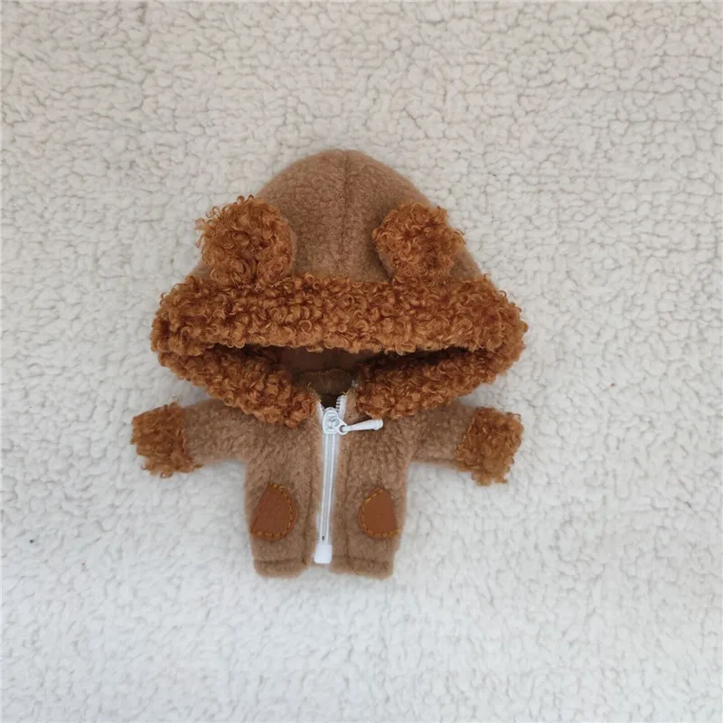 1PCS mini roztomilá bábika dlhý rukáv medveď kabát pre OB11 1 / 12BJD Holala Obitsu 11 Meijie ošípaných GSC bjd oblečenie bábiky hračky kostým 4