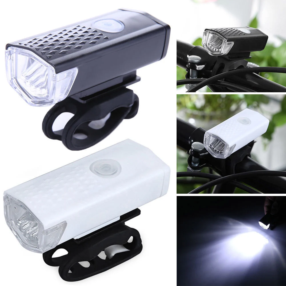 Požičovňa svetlometu Nepremokavé USB Nabíjateľné Bicykli Svetlá Hlavy Predné LED Flash Light Cyklistické kahanca Bike Príslušenstvo JC 3