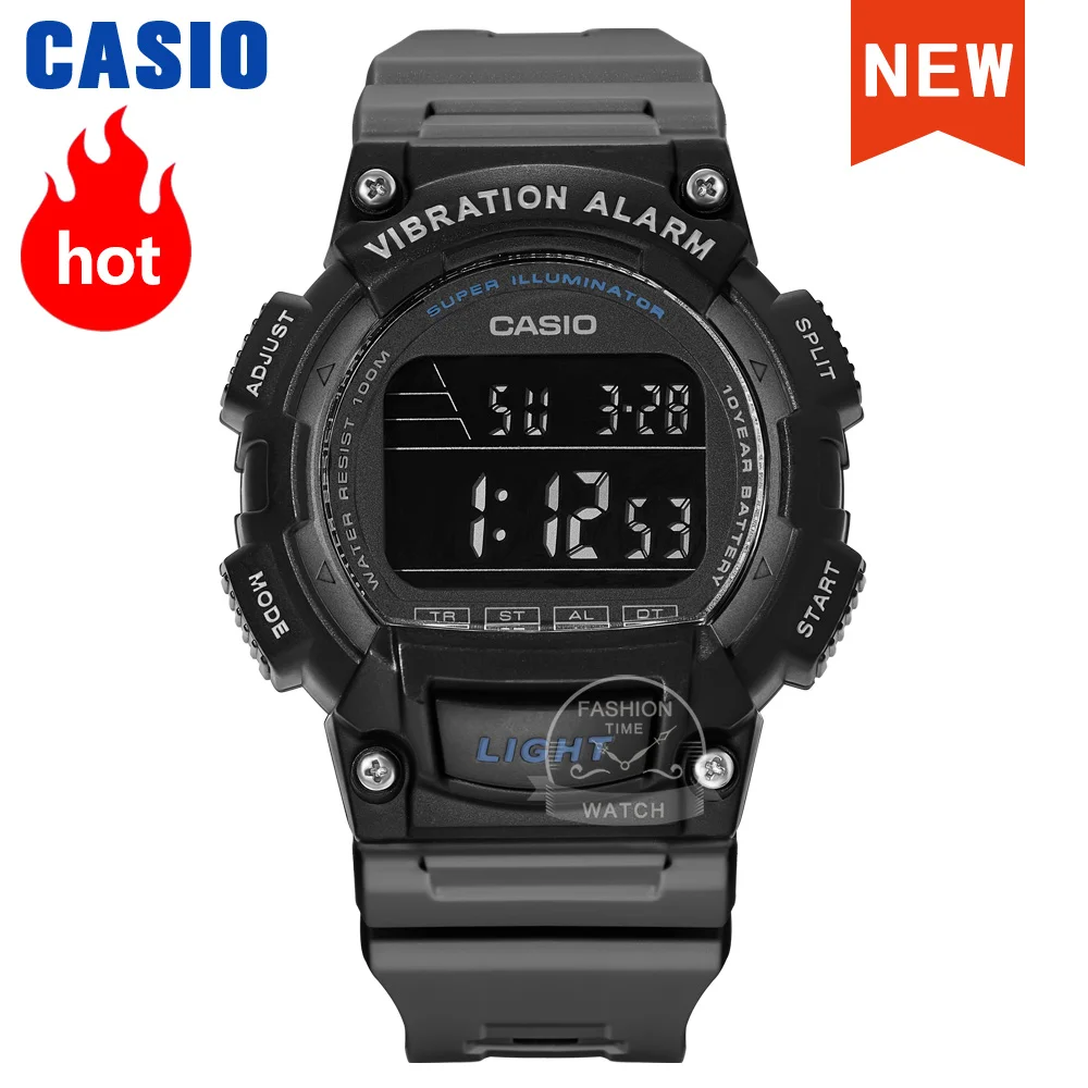Casio náramkové hodinky mužov top luxusnú quartz hodinky Desať rokov elektriny Šport mužov sledovať relogio masculino часы W-736H-8B 3