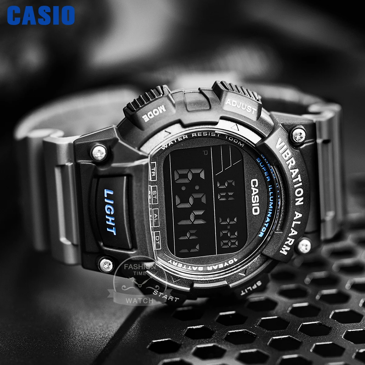 Casio náramkové hodinky mužov top luxusnú quartz hodinky Desať rokov elektriny Šport mužov sledovať relogio masculino часы W-736H-8B 4