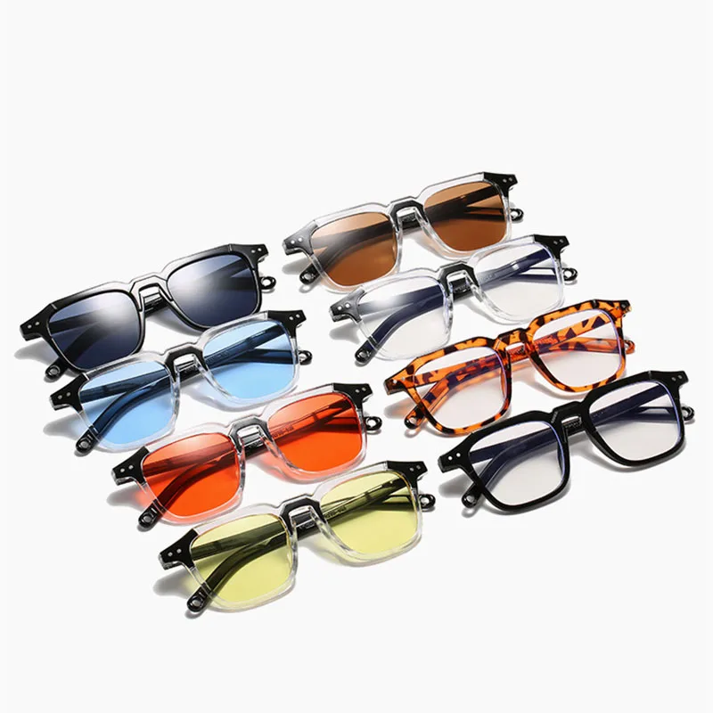 Vintage Námestie slnečné Okuliare Značky Dizajnér Ženy Muži Módne Slnečné Okuliare Klasické Odtiene UV400 Okuliare Oculos De Sol 4