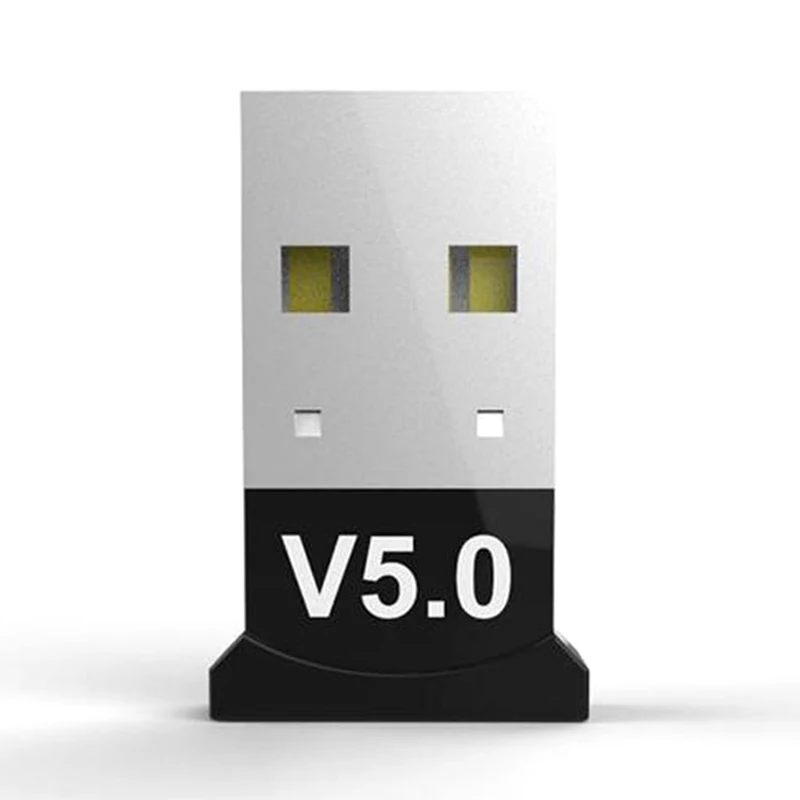 1Pcs USB bluetooth 5.0 Bezdrôtový Dongle Adaptér Adaptér 5.0 Reálne PC Stereo Prijímač 4