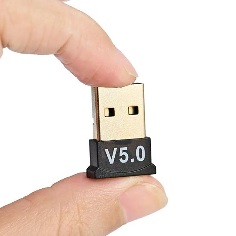 1Pcs USB bluetooth 5.0 Bezdrôtový Dongle Adaptér Adaptér 5.0 Reálne PC Stereo Prijímač 5