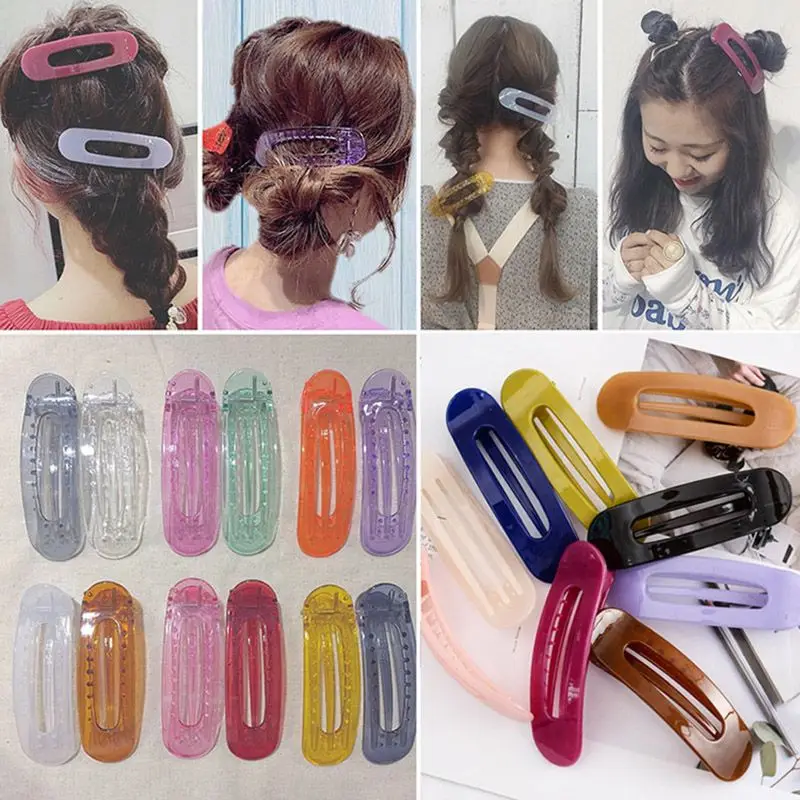 Japonsko Módne Farebné Priehľadné pokrývku hlavy Pevné Veľké sponky do Vlasov sponky do vlasov Barrettes pre Ženy, Dievčatá Vlasy Príslušenstvo Nové 2019 5