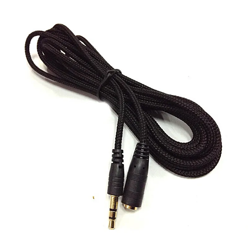 5m 16 ft Slúchadlá Predlžovací Kábel 3,5 mm Jack Samec Samica AUX Kábel M/F Audio Stereo Extender Kábel Slúchadlo Handričkou Kábel 0