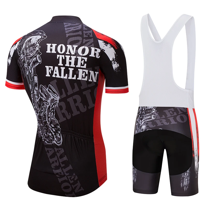 RÝCHLOSŤ ŠPIČKOVÝ Cyklistický Dres Mtb Oblečenie Tričko Zariadenia Cycling team Krátky Rukáv Nastaviť USA Jersey Stil Amerikanische Flagge Čierna 5
