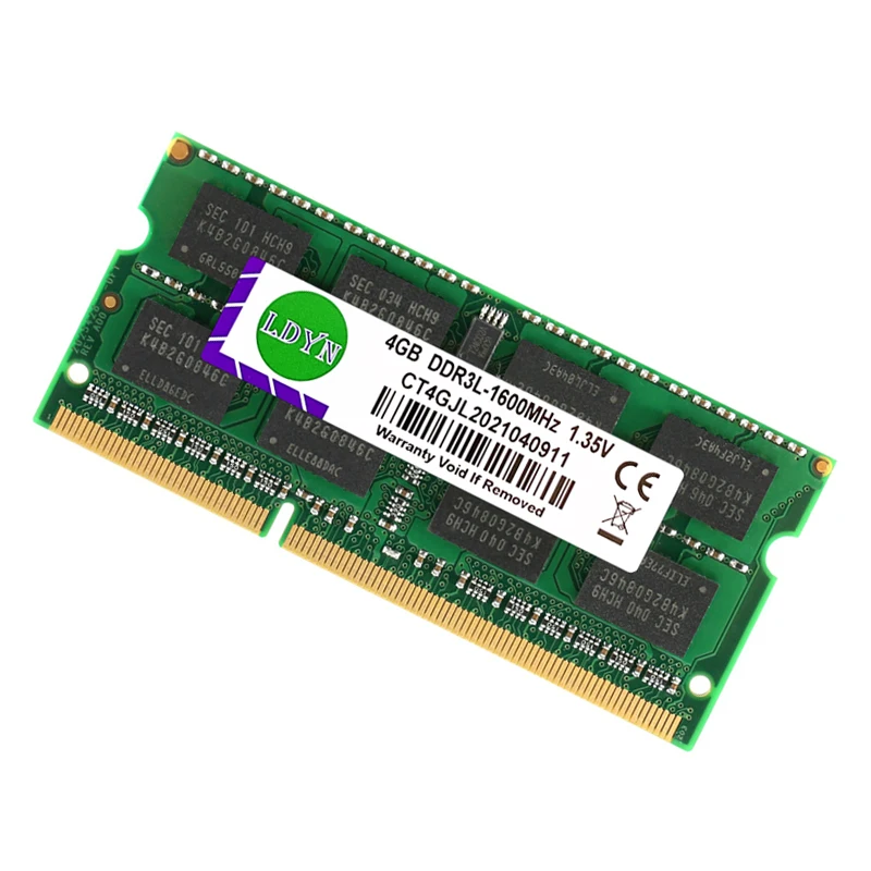 DDR3L RAM 2GB 4GB 8GB 1333Mhz 1600Mhz PC3-12800S Prenosný počítač pamäťový modul PC3-10600S 1.35 V Notebooku SODIMM ddr3 ram 2