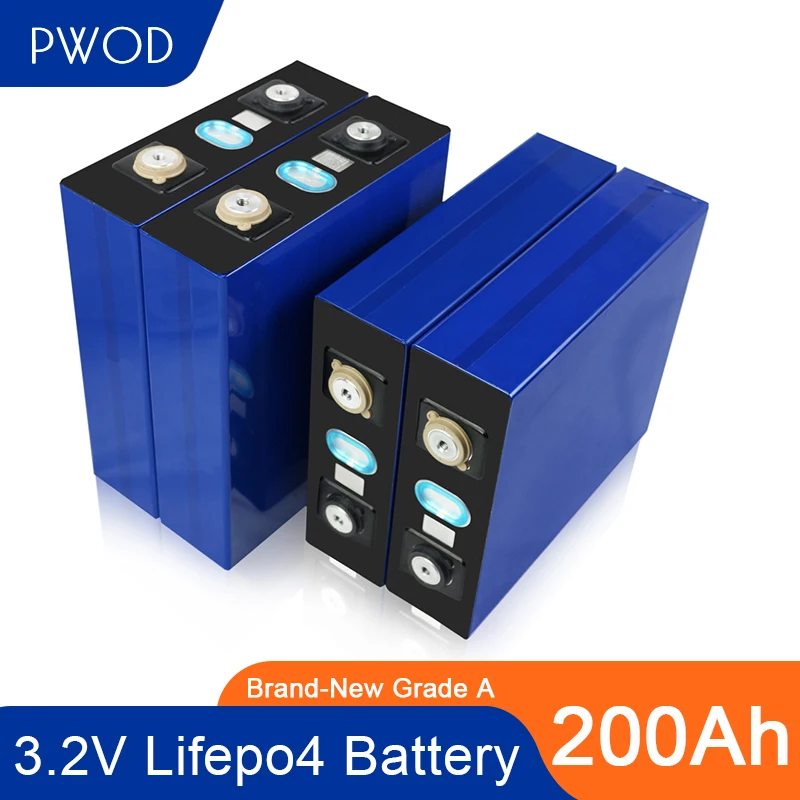 PWOD 16PSC 3.2 v 200Ah LifePo4 batérie lithium, vhodné pre solárnu energiu skladovanie elektrické vozidlá golfové vozíky EÚ NÁS bez dane 1