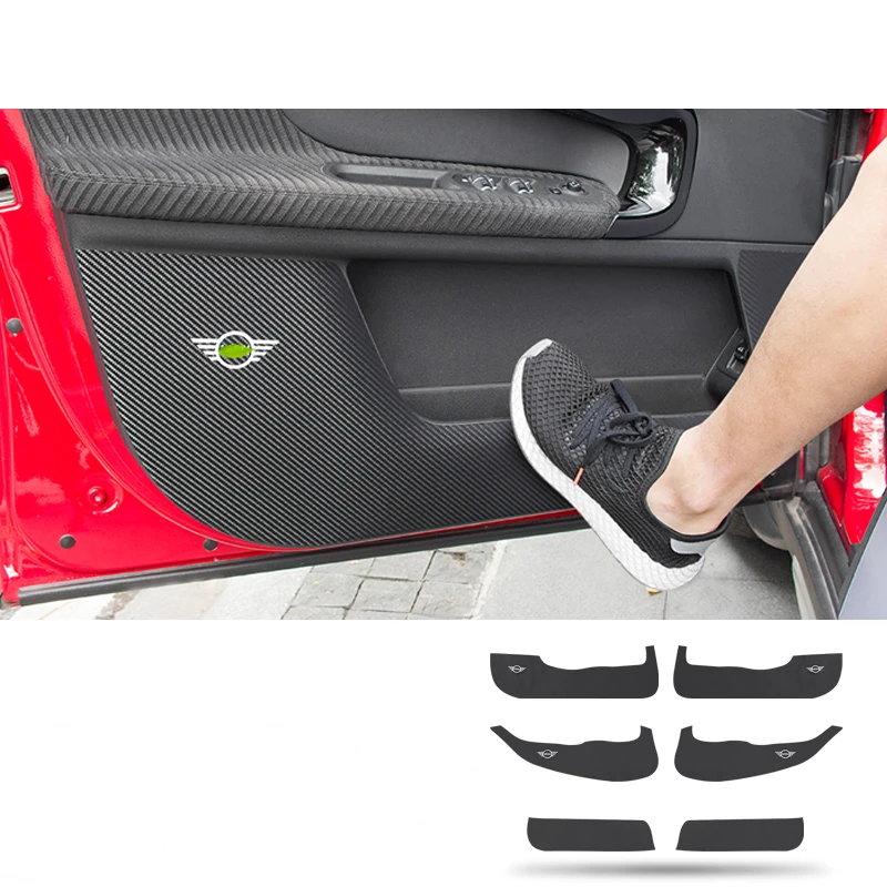 Dvere auta Panel Ochrana Nálepky, Interiérové Dekorácie Scratchproof mat Pre BMW MINI Cooper S F54 F55 F56 F60 R56 R60 Auto Styling 1