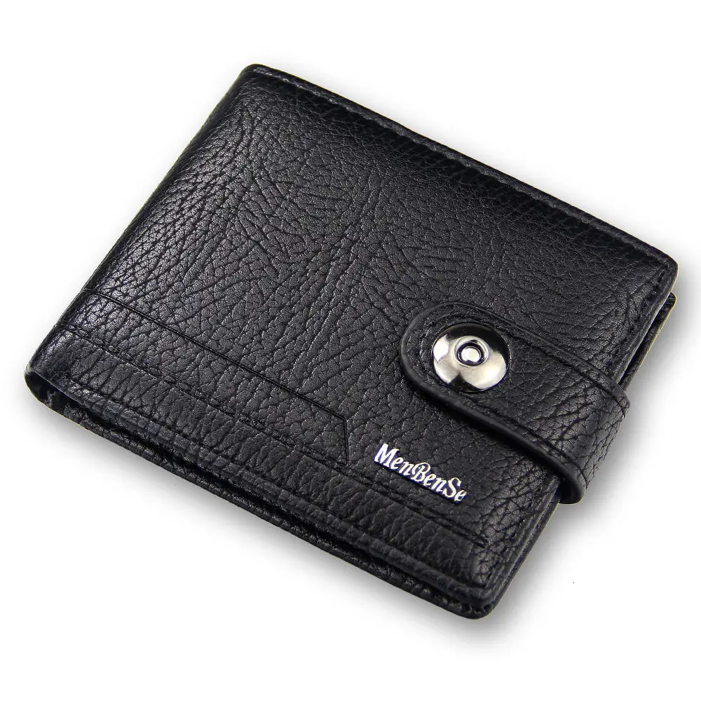 Pánske peňaženky, vyrobené z kože, kabelky krátke hasp portmoney slim port peniaze billeteras para hombre cuero carteira masculina 3