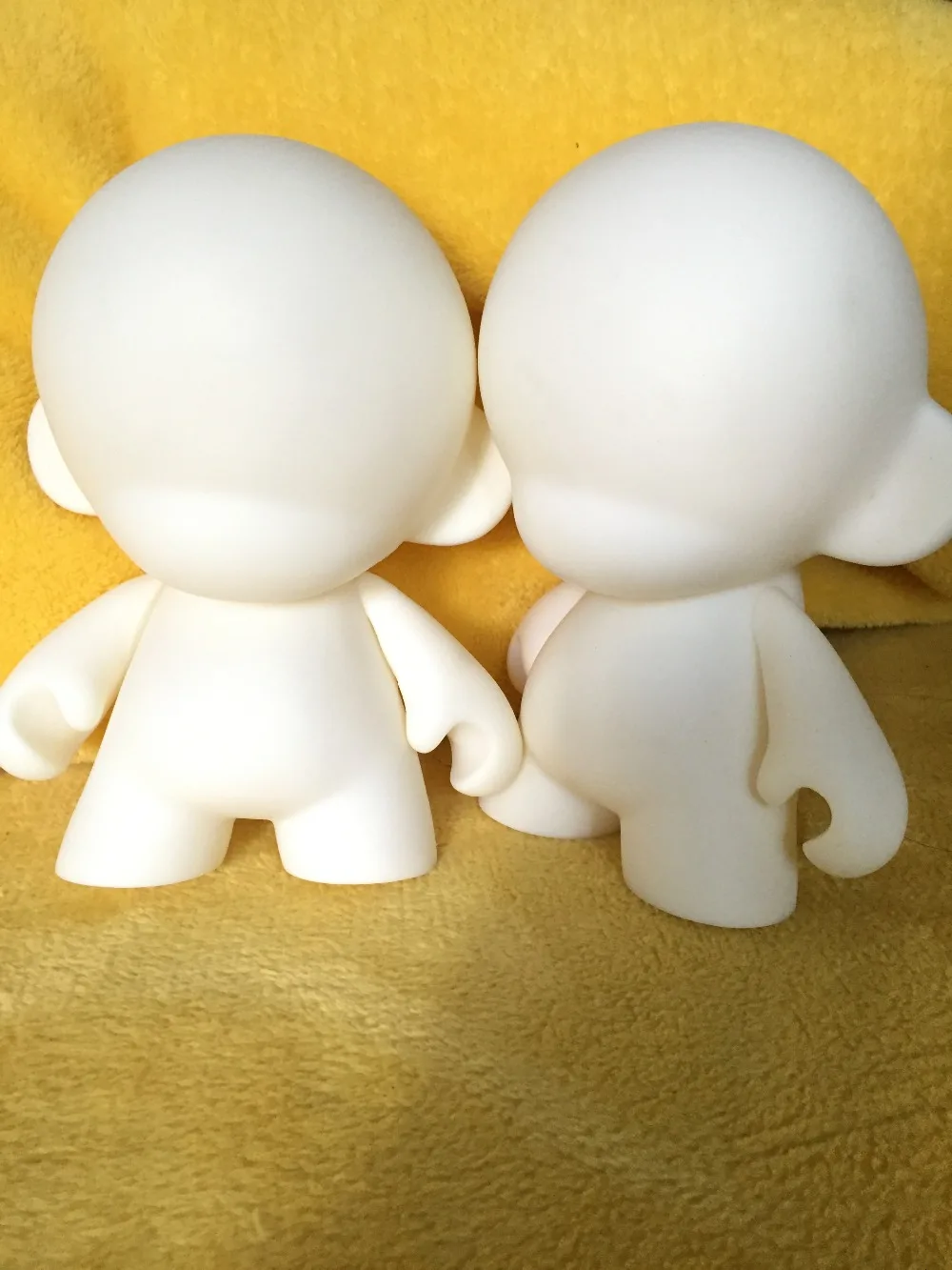 5 ks/Veľa 4.4 palcový Kidrobot Munny biela bábiky urob si sám urob si sám Vinyl Umenie Obrázok hračky S funkciou opp Taška 5