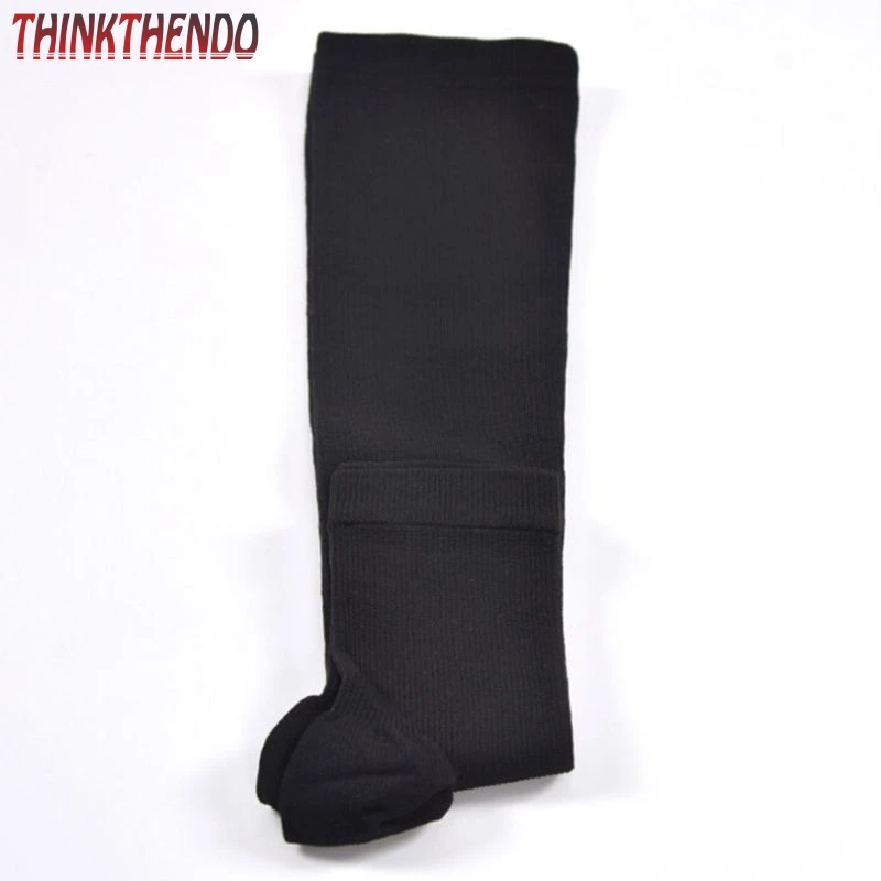 Ženy, Muži Unisex Otvorené Prst Kolená Vysoké Ponožky Nohu Podporu Teplejšie Bolestiach Terapeutické Anti-Únava Šport Kompresné Pančuchy 1