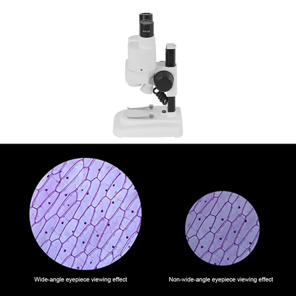 Binokulárne Stereo Mikroskopom Nástroj Mobilný Telefón Opravy Minerálnych LED Svetlá PCB SolderWatching pre Experiment Bezpečnosti Ozdoby 5